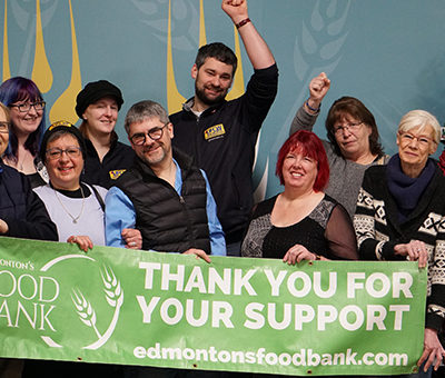 Safeway Bargaining Committee Foodbank Visit